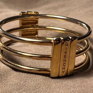Gold Givenchy Cuff